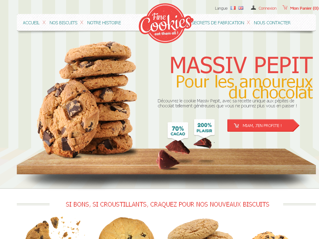 Maquette Cookies